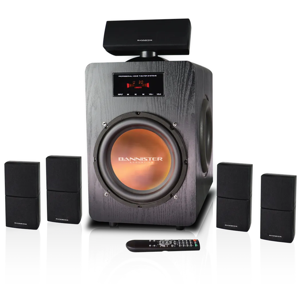 Bannister 8800 Elite Series home theater system, full set of components